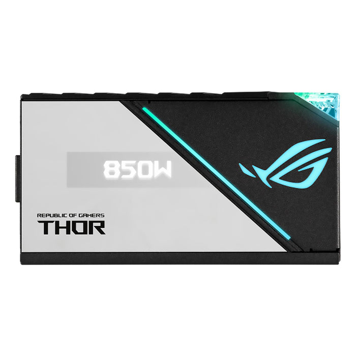 Fuente de Poder PC 850W Gamer ASUS ROG THOR 80 Plus Platinum RGB Modular ROG-THOR-850P2-GAMING