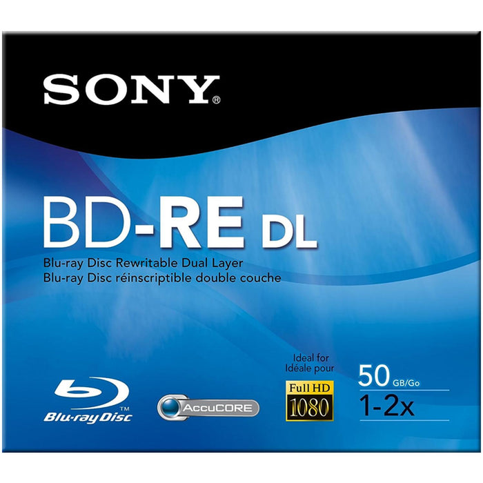 Disco SONY Blu-Ray 50GB Virgen 1 Pieza BNE50RH