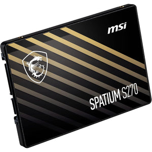 Unidad de Estado Solido SSD 2.5 120GB MSI SPATIUM S270 SATA lll 500/360 MB/s