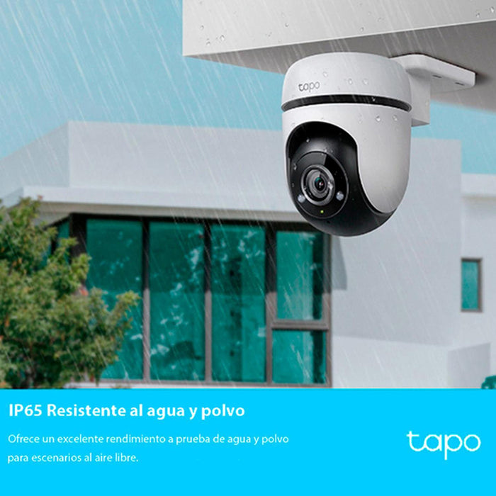 Kit 2 Camaras de Seguridad WiFi TP-LINK Tapo C500 2MP Exterior + Tapo C200 2MP Interior Full HD 2.4GHz Giro 360 grados