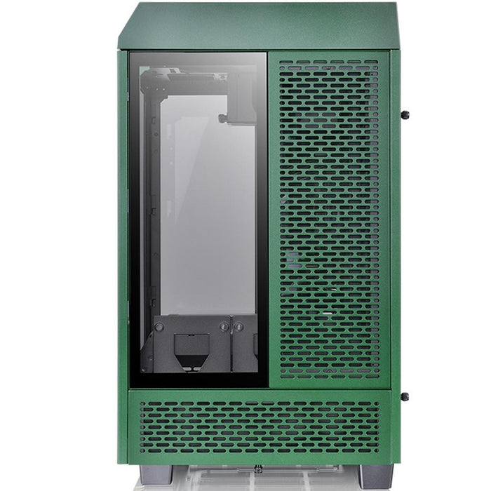 Gabinete Gamer THERMALTAKE The Tower 100 Mini ITX Mini Torre 2 Fan Cristal Templado USB-C Verde