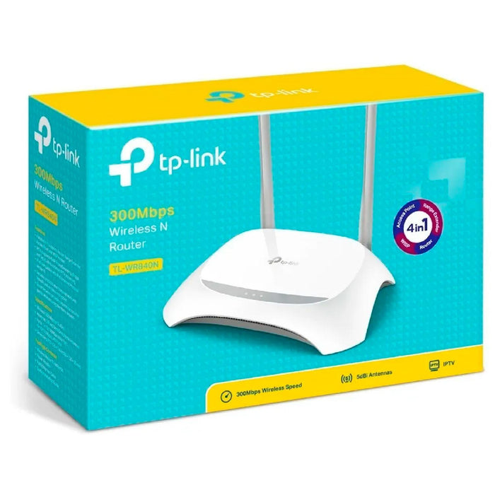 Router Inalambrico TP-LINK TL-WR850N 2.4GHz rompemuros Wisp 300Mbps