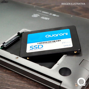 Unidad de Estado Solido SSD 2.5 128GB QUARONI QSSD128 SATA III 530/450 MB/s