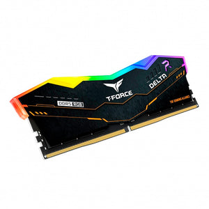 Memoria RAM DDR5 32GB 6000MT/s TEAMGROUP T-FORCE DELTA TUF GAMING ALLIANCE RGB 2x16GB Negro FF5D532G6000HC38ADC01