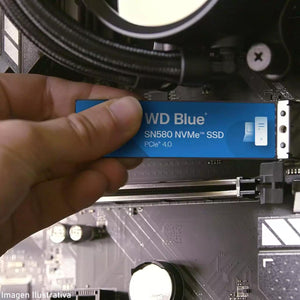 Unidad de Estado Solido SSD M.2 500GB WESTERN DIGITAL SN580 NVMe PCIe 4.0 4000/3600 MB/s WDS500G3B0E