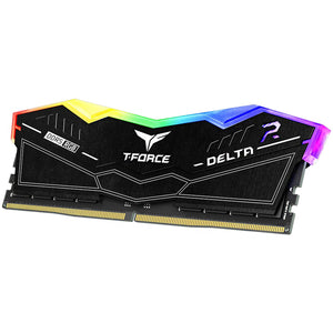 Memoria RAM DDR5 32GB 6400MT/s TEAMGROUP T-FORCE DELTA RGB 2x16GB Negro FF3D532G6400HC40BDC01