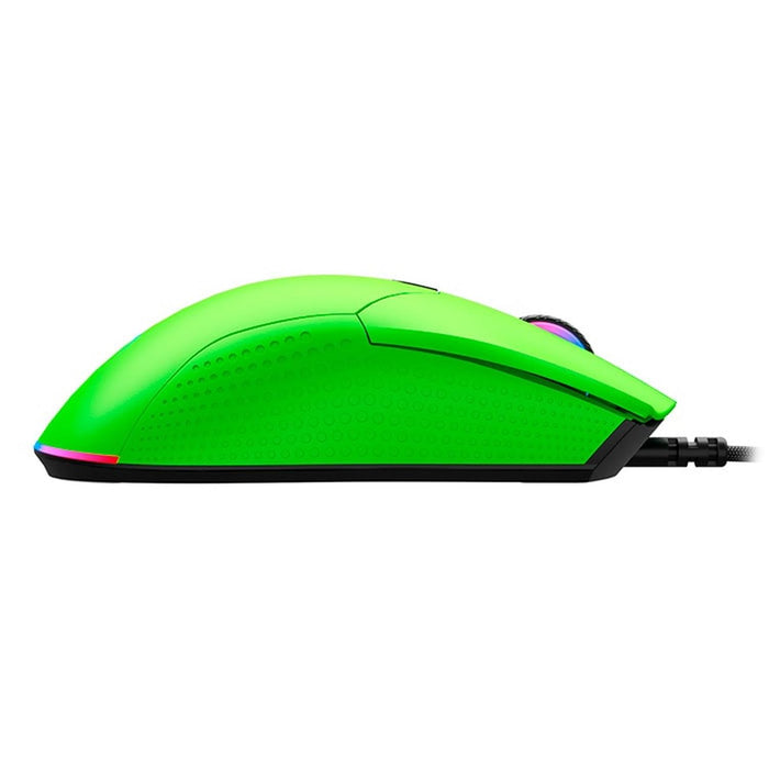 Mouse Gamer VSG Aurora 7200dpi 7 Botones RGB Verde Boreal VG-M430-VBO