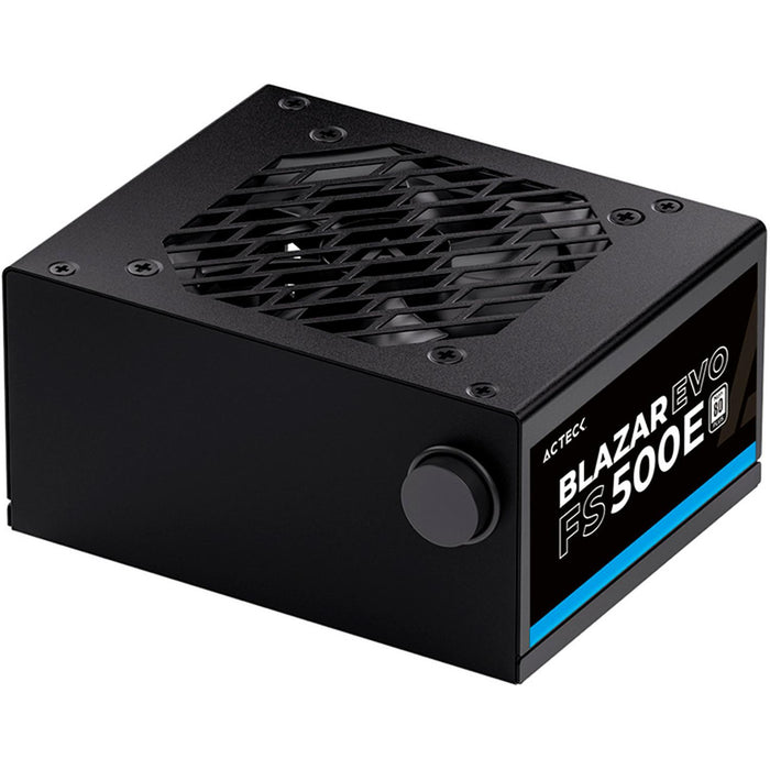 Fuente de Poder ACTECK PC 500W BLAZAR EVO FS500E Slim Micro ATX Negro ES-05002E