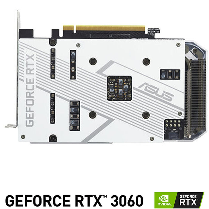 Tarjeta de Video ASUS Dual GeForce RTX 3060 White OC Edition 8GB GDDR6 DUAL-RTX3060-O8G-WHITE