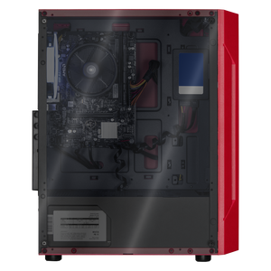 Xtreme PC Gaming AMD Radeon Vega Renoir Ryzen 5 4600G 16GB SSD 240GB 3TB Monitor 27 WIFI Red