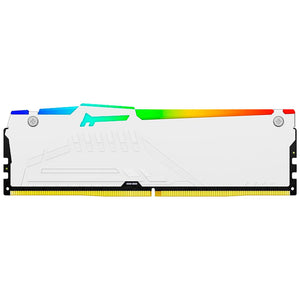 Memoria RAM DDR5 32GB 5600MT/s KINGSTON FURY BEAST RGB 1x32GB Blanco KF556C36BWEA-32
