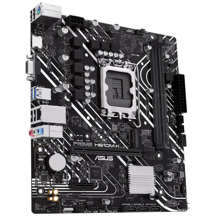 Tarjeta Madre ASUS PRIME H610M-K LGA 1700 2x DDR5 1x M.2 PCIe 4.0 Micro ATX