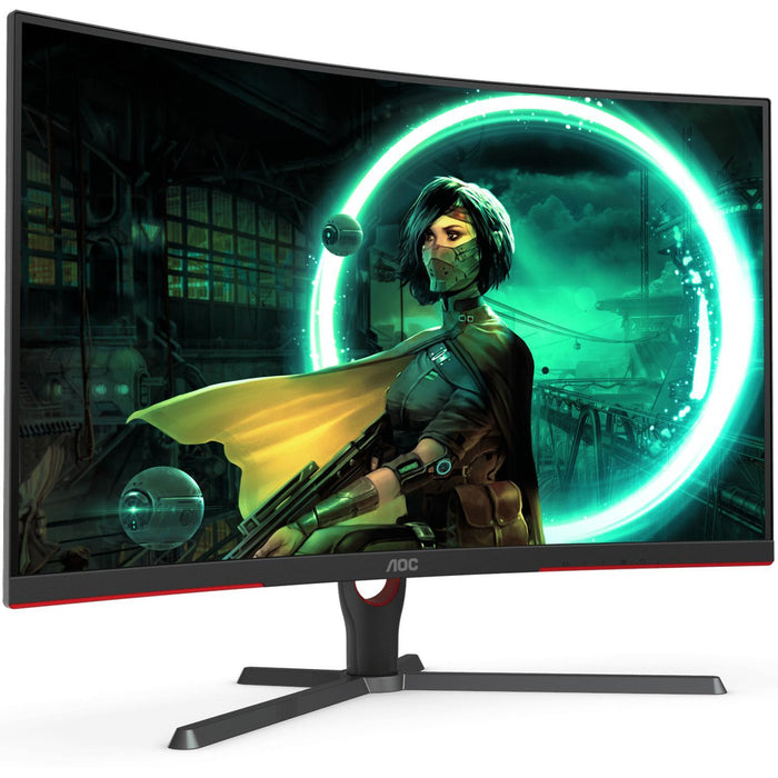 Monitor Gamer Curvo 31.5 AOC 1ms 165Hz Full HD VA WLED HDMI FreeSync C32G3E Reacondicionado