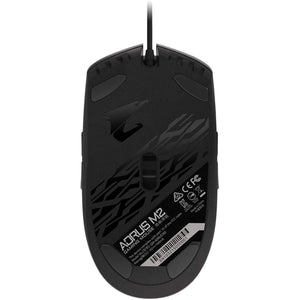 Mouse Gamer AORUS M2 6200 Dpi Optico RGB USB Negro Matte