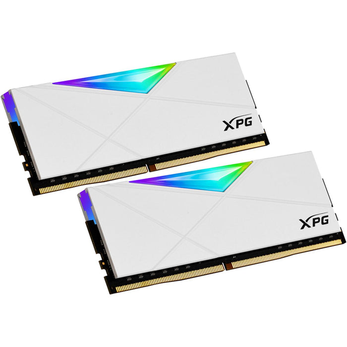 Memoria RAM DDR4 32GB 4133MHz XPG SPECTRIX D50 2x16GB 1.4V RGB Blanco AX4U413316G19J-DW50