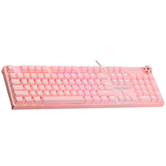 Teclado Gaming YAGUARET HIDRA ROSA Mecanico RGB KGHIDRAYGT