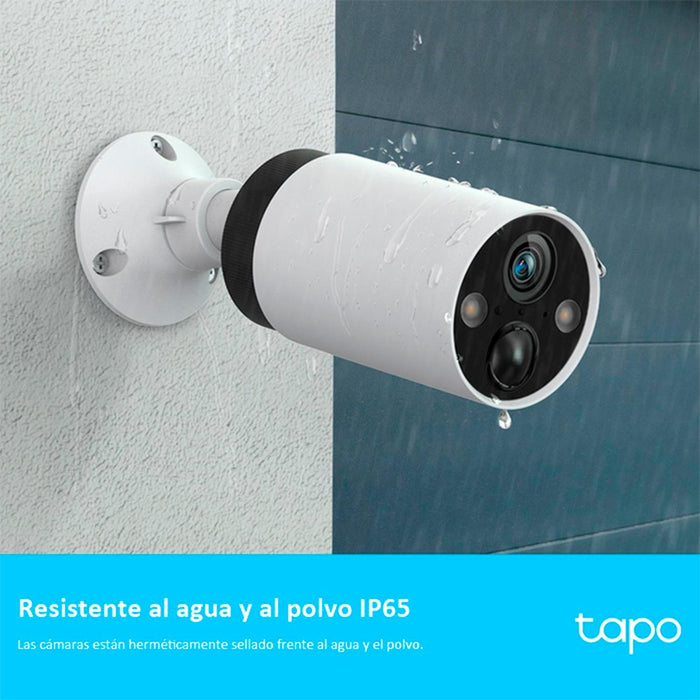 Camara de Seguridad WiFi TP-LINK Tapo C420S1 3MP Exterior 2K 2.4Ghz hasta 1 semana de respaldo en grabacion