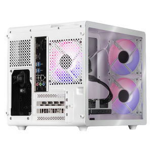 Xtreme PC Gaming Geforce RTX 4060 AMD Ryzen 5 5600X 32GB SSD 1TB WIFI Mini Tank White