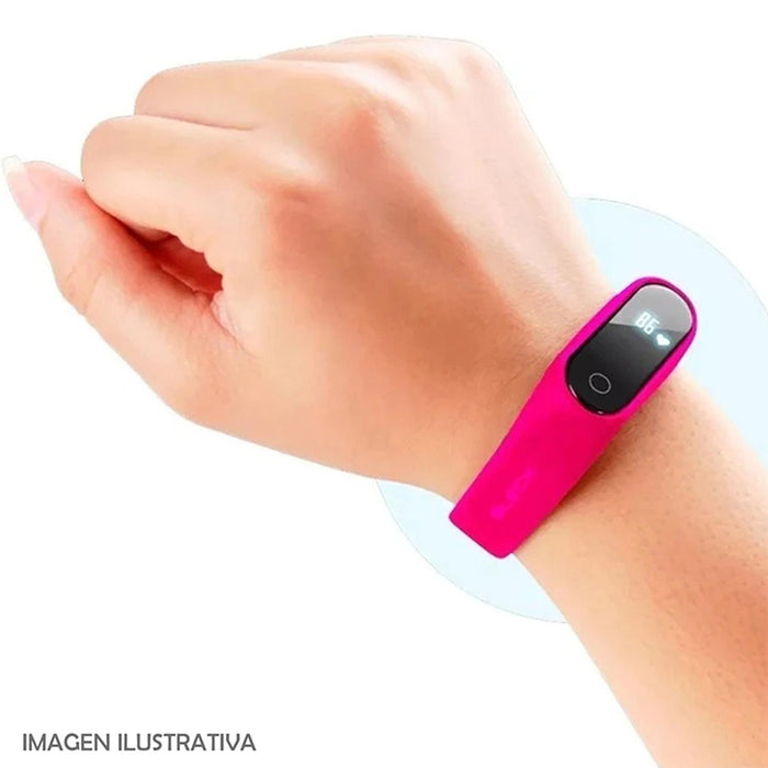 Banda Silicon Deportiva BLECK ACTIVE P/Smartband Rosa BL-914048