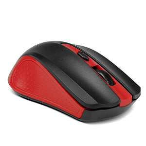 Mouse Inalambrico XTECH Galos 1600DPI 4 Botones Optico Ambidiestro USB Rojo XTM-310RD