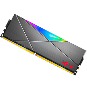 Memoria RAM DDR4 16GB 3600MHz XPG SPECTRIX D50 RGB 1x16GB Gris AX4U360016G18I-ST50