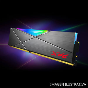 Memoria RAM DDR4 8GB 3600MHz XPG SPECTRIX D50 RGB Gris AX4U36008G18I-ST50