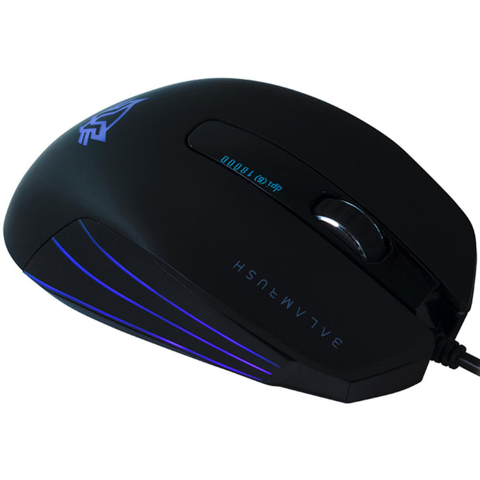 Mouse Gamer BALAM RUSH HUNTER GM990 USB RGB 18000dpi 7 botones BR-931403