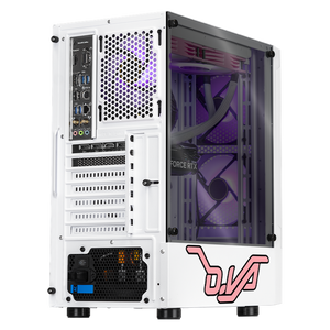 Xtreme PC Gaming Geforce RTX 4060 AMD Ryzen 7 5700X 32GB SSD 1TB Sistema Liquido WIFI Pink Rabbit
