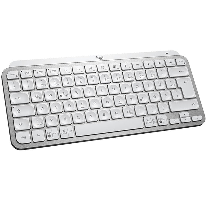 Teclado Bluetooth LOGITECH MX Keys Mini Iluminac Pale Gray 920-010477