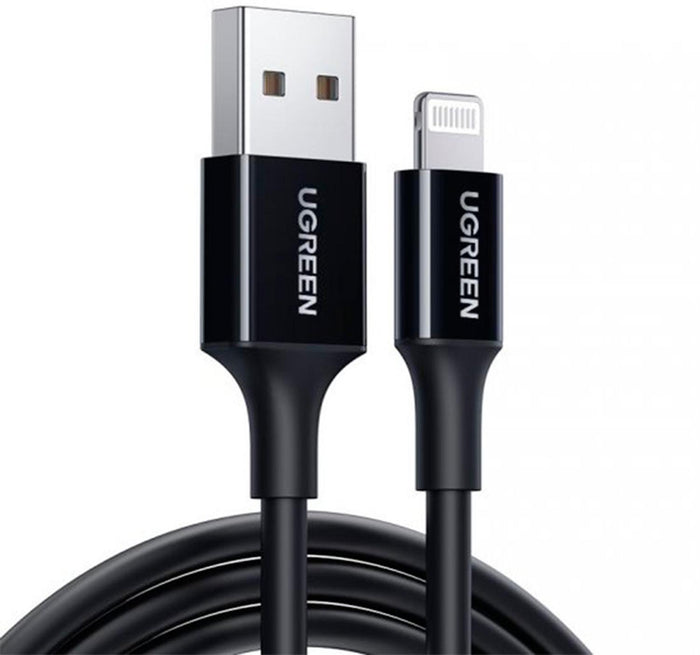 Cable de carga UGREEN USB 2.0 a Lightning Iphone Ipad iOS 2m