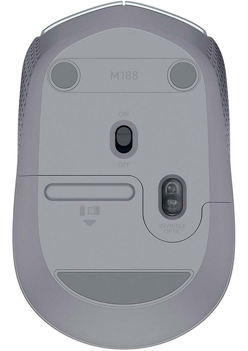 Mouse Inalambrico LOGITECH M170 3 Botones 1000 DPI Gris 910-005334