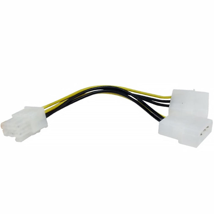 Cable de Poder XCASE IDE 2x 4 Pin a PCIe 6 Pines ACCCABLE09