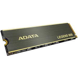 Unidad de Estado Solido SSD M.2 500GB ADATA LEGEND 800 NVMe PCIe 4.0 3500/2200 MB/s ALEG-800-500GCS