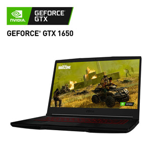 Laptop Gamer MSI GF63 Thin GeForce GTX 1650 Core I5 16GB 1.2TB SSD 15.6"