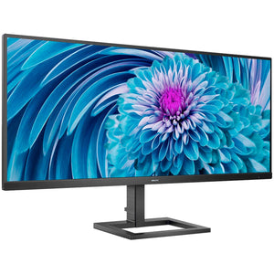 Monitor Gamer 34 PHILIPS 343E2E 1ms 75Hz UltraWide Full HD IPS W-LED HDMI DP USB-C FreeSync