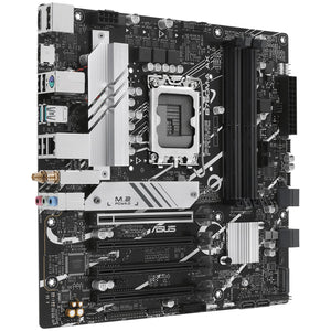 Tarjeta Madre ASUS PRIME B760M-A AX LGA 1700 4x DDR5 2x M.2 PCIe 4.0 USB-C WIFI 6 BT 5.2 Micro ATX