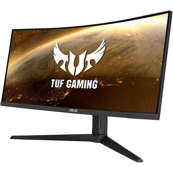 Monitor Gamer Curvo 34 ASUS TUF Gaming VG34VQL1B 1ms 165Hz UltraWide Quad HD VA LED HDMI Bocinas