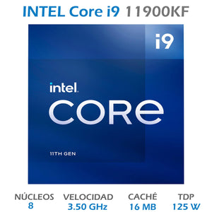 Procesador INTEL Core I9 11900KF 3.5 GHz 8 Core 1200 BX8070811900KF