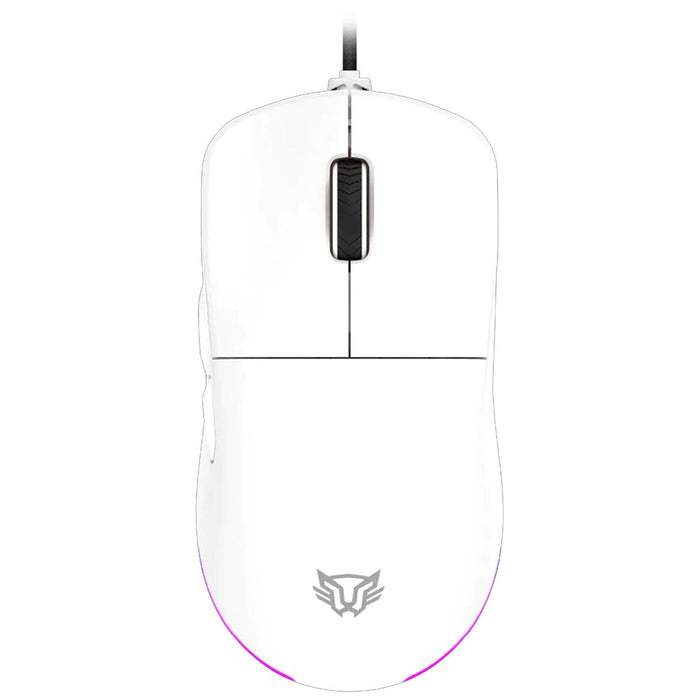 Kit Teclado y Mouse BALAM RUSH Alambrico 12800dpi Blanco