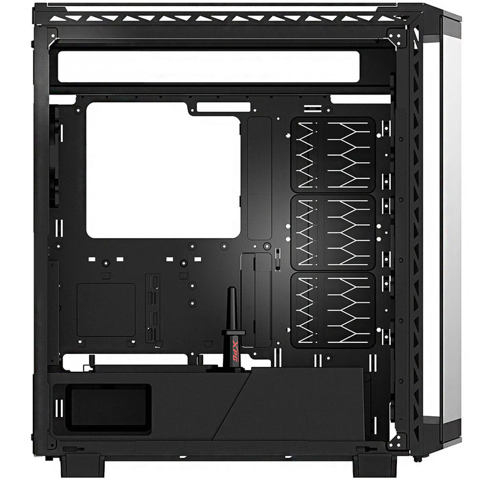 Gabinete Gamer XPG BATTLECRUISER II ST E-ATX 4 Fan ARGB Cristal Templado Negro BATTLECRUISERIIST-BKC