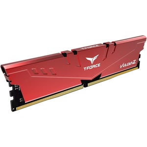 Memoria RAM DDR4 32GB 3200MHz TEAMGROUP T-FORCE VULCAN Z 1x32GB Rojo TLZRD432G3200HC16F01