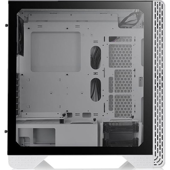 Gabinete Gamer THERMALTAKE S300 TG Snow Cristal Templado CA-1P5-00M6WN-00