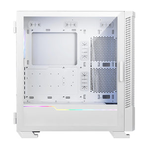 Gabinete Gamer MSI MPG VELOX 100R WHITE ATX 4 Fan ARGB Cristal Templado Blanco