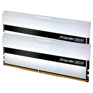 Memoria RAM DDR4 64GB 3200MHz TEAMGROUP T-FORCE XTREEM ARGB 2x32GB Blanco TF13D464G3200HC16CDC01