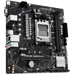 Tarjeta Madre ASUS PRIME A620M-K AM5 2x DDR5 1x M.2 PCIe 4.0 Micro ATX