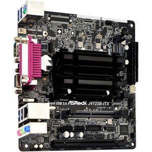 Tarjeta Madre ASROCK J4125B-ITX Quad-Core 2x DDR4 PCIe 2.0 Mini ITX