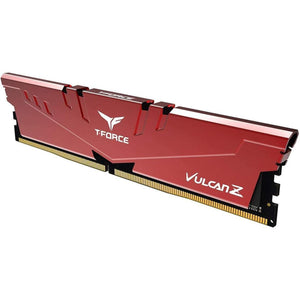 Memoria RAM DDR4 32GB 3200MHz TEAMGROUP T-FORCE VULCAN Z Rojo TLZRD432G3200HC16C01