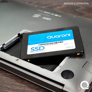 Unidad de Estado Solido SSD 2.5 256GB QUARONI QSSD256 SATA III 510/450 MB/s