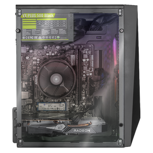Xtreme PC Gaming AMD Radeon RX 6500 XT Ryzen 5 3600 16GB SSD 500GB Monitor 23.8 144Hz WIFI
