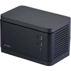Regulador de Voltaje ACTECK RV1200 1200VA 8 contactos 2 USB